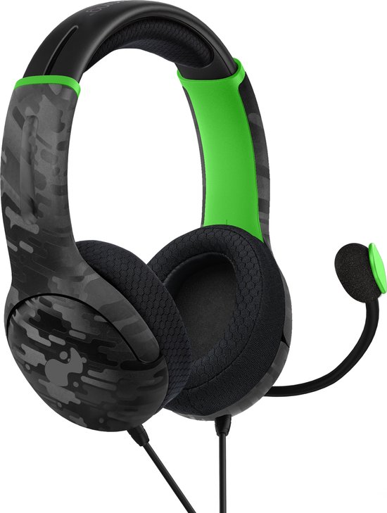 PDP Airlite - Bedrade Gaming Headset - Xbox Series X|S, Xbox One & PC -  Neon Carbon | bol