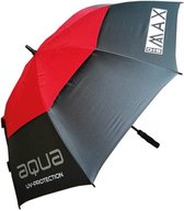 Big Max Aqua UV golfparaplu (grijs-rood)