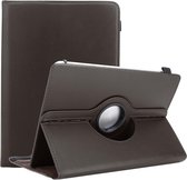 Cadorabo Tablet Hoesje geschikt voor 7" Tablets in BRUIN - 360 graden beschermhoes van imitatieleer met standfunctie en elastische band