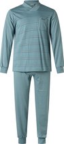 Heren pyjama van Gentlmen double jersey 114247 blue maat L