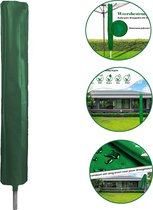 Housse de sèche-linge - Housse de protection pour sèche-linge - Résistante aux intempéries - 165 x 28 cm - Universelle - Vert