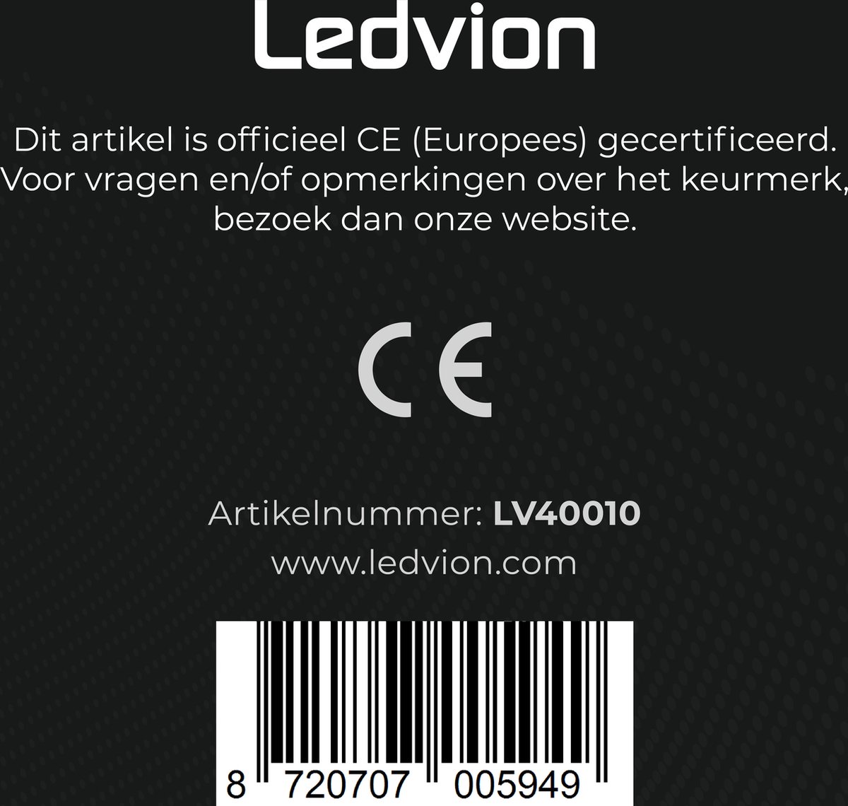 Réglette LED TL 60 Cm, 7W, 4000K, IP65 - Pour Intérieur/extérieur, Installation Facile