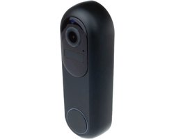 Slimme video deurbel op wifi – Zwarte kleur – Slimme deurbel met camera – 2,4 en 5G – Inclusief Chime
