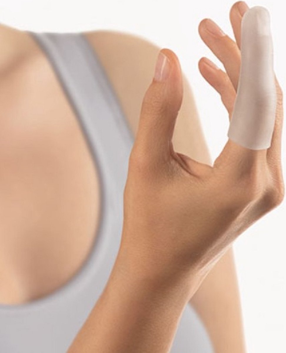 Bort Pedisoft teen- vingerkapje in silicone & gel, Smal, 20mm, 107640, per paar