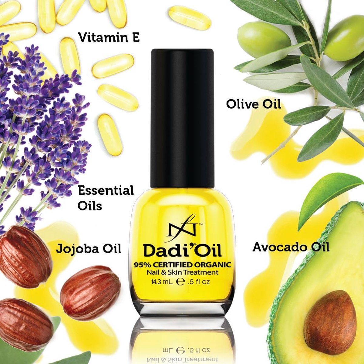 Famous Names - Dadi' Oil NagelriemOlie 3,75 ML 6 Stuks