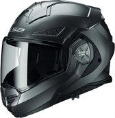LS2 Helm Advant X Solid FF901 mat titanium maat xl
