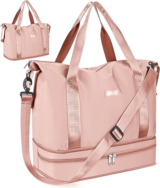 Venezia slijtvaste rugtas wit - PU leer - 14 inch laptopvak