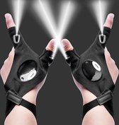 Handschoenen LED licht - 2 stuks - Werkhandschoenen - Zaklamp - Hardloop handschoenen