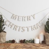 Ginger Ray - Ginger Ray - Rustic Christmas - Houten MERRY CHRISTMAS slinger