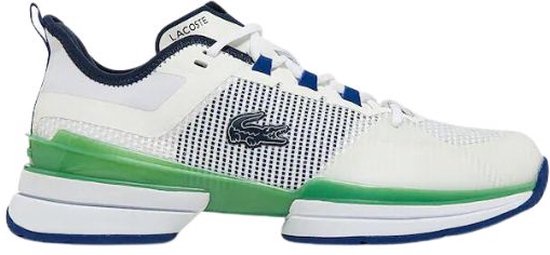 Lacoste Tennisschoen Padelschoen AG-LT 21 SMA Ultra Heren Wit Blauw Groen