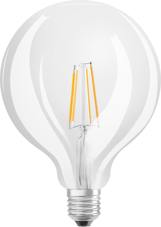 Ledvance Classic LED E27 Globe Filament Helder 11W 1521lm - 927 Zeer Warm Wit | Beste Kleurweergave - Dimbaar - Vervangt 100W
