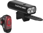 Lezyne Micro Pro 800XL/KTV Pro - Fietslamp set - Fietslampjes - Oplaadbaar - Accu tot 87 uur - Zwart