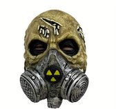 Wandhaken , voor gasmasker - -wandhaken aanwijzingsbord gasmasker Met