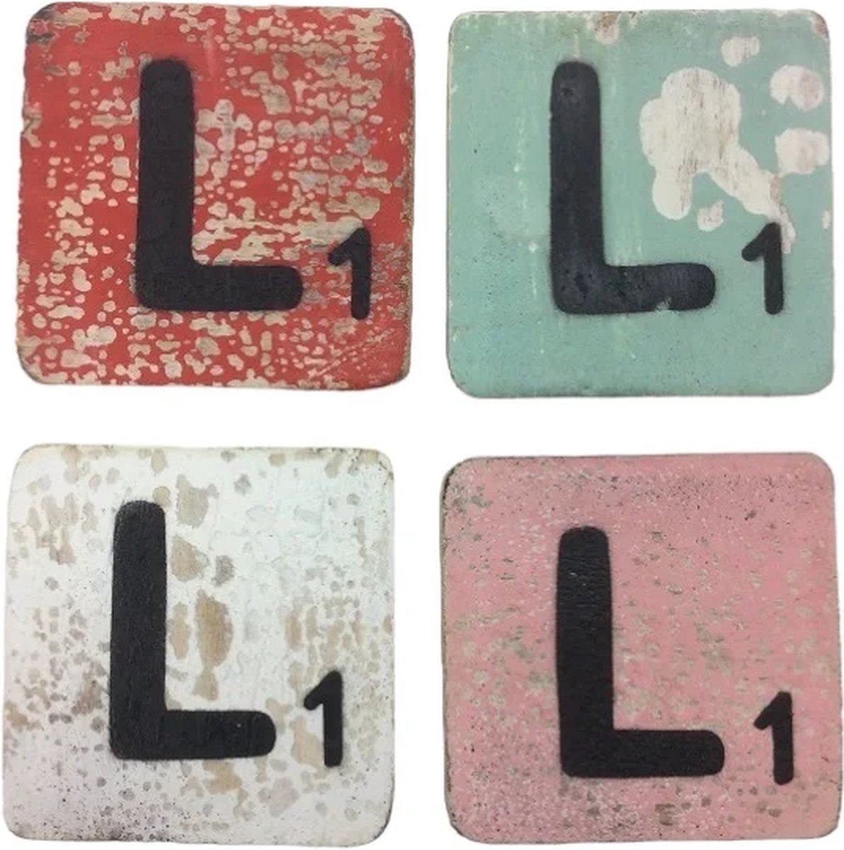Letter L 6x6 cm