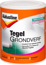 Alabastine - Tegel Grondverf - Wit - 1 L