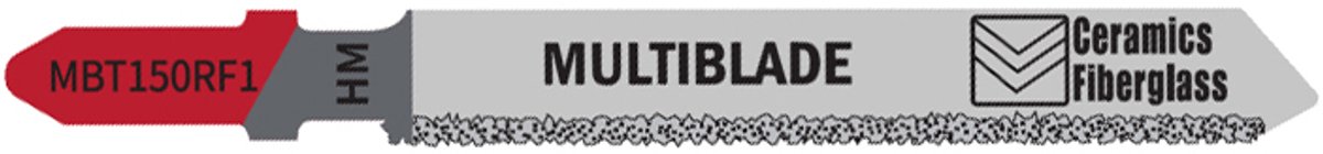 Multiblade decoupeerzaagblad HM MBT150RF1 voor tegels 75 mm