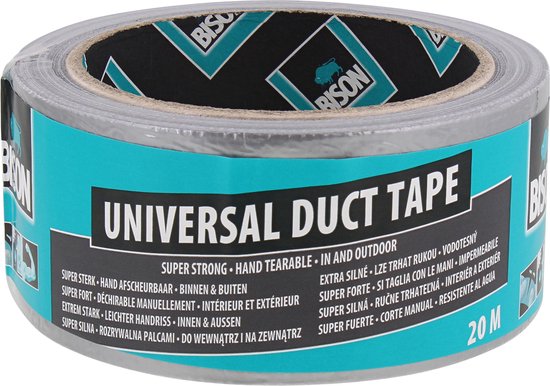 Bison Ductape 20M 12 stuks | bol