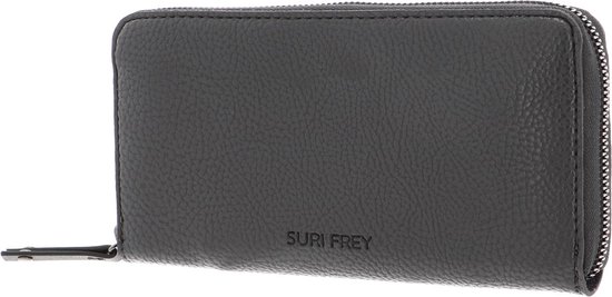 SURI FREY Jessey-Plane Geldbörse – Khaki, Mit Reißverschluss, 19,5x10 Cm – Viele Fächer Für Karten & Scheine