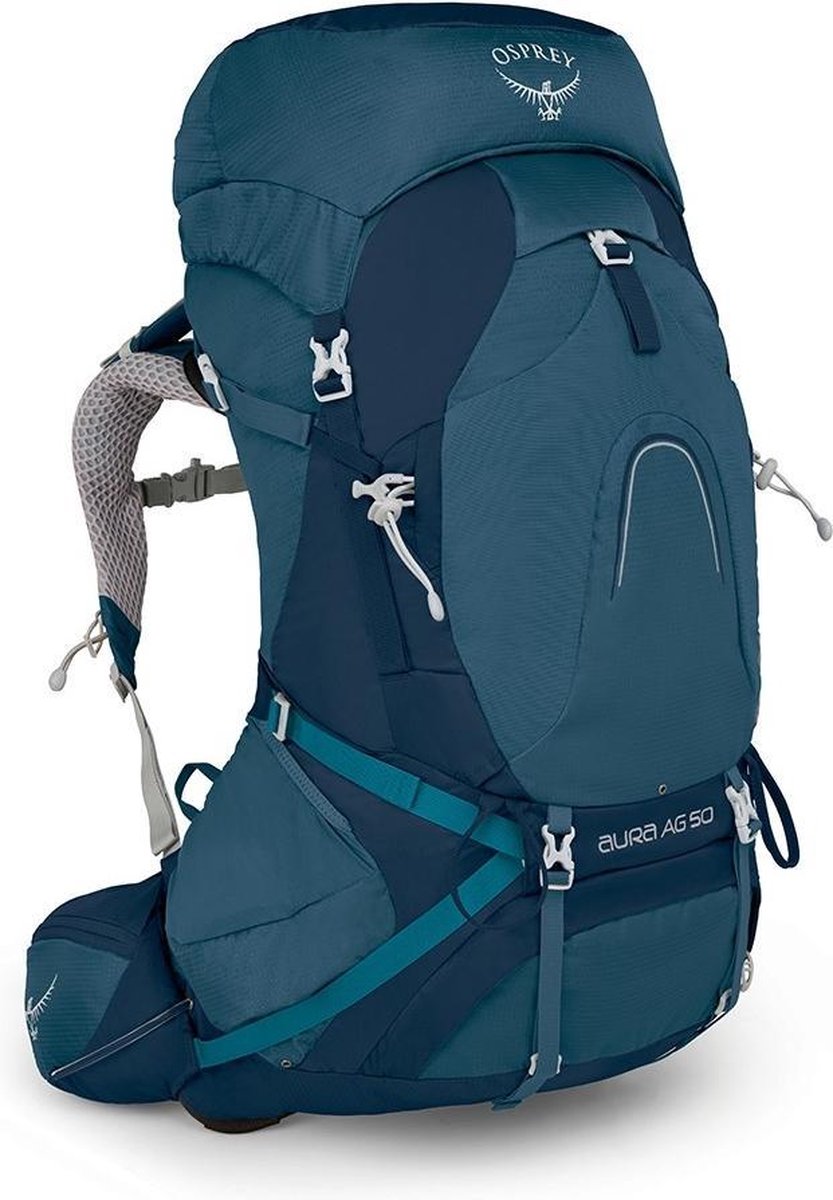 Osprey Aura AG 50l backpack dames Challenger Blue Small Osprey Aura AG 50l backpack dames Challenger Blue Small