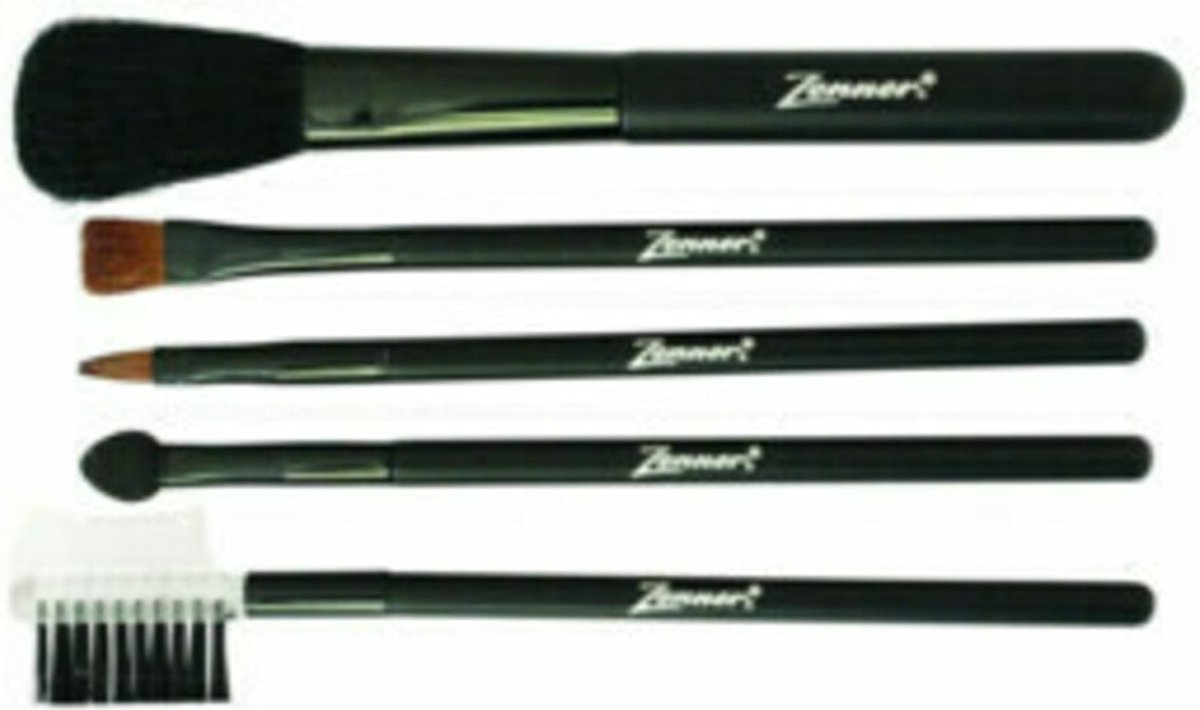 Zenner Make-up Kwast Set Groot - 5 stuks