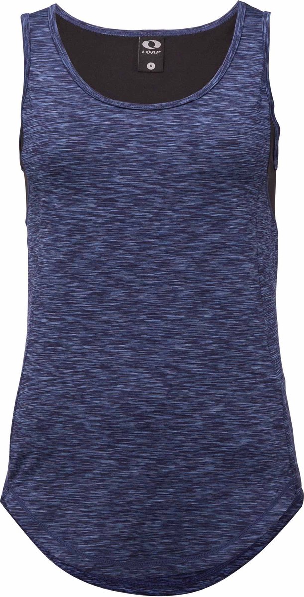 Damestanktop Loap Mandara Blu Blauw - L