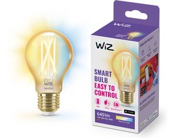 WiZ Filament Lamp - Warm- tot Koelwit Licht - Slimme LED Verlichting - E27 fitting - 50W - Goud - Wi-Fi