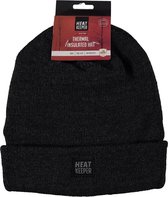 Heat Keeper Thermo chapeau pour homme imperméable et coupe-vent anthracite - Taille unique
