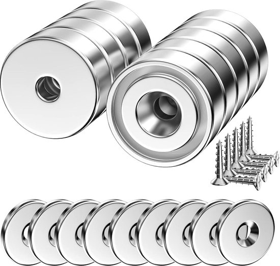 100 Stück Mini Neodym-Magnete,8X2mm Runde Starkmagnete mit starker Haftkraft - Ideal für