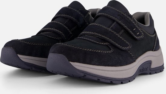 Rieker Sneakers blauw Suede - Maat 45