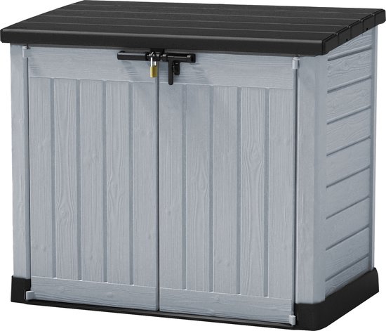 Keter Store It Out Max Opbergbox - 1200L - 145,5x82x125cm - Grijs/Zwart