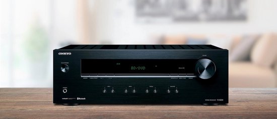 ONKYO TX-8220 Stereo 2.1 Receiver- 2x 80W, Speaker A/B, DAB+, Bluetooth Zwart