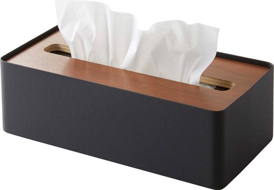 Yamazaki Trash Can Square Rin Brown