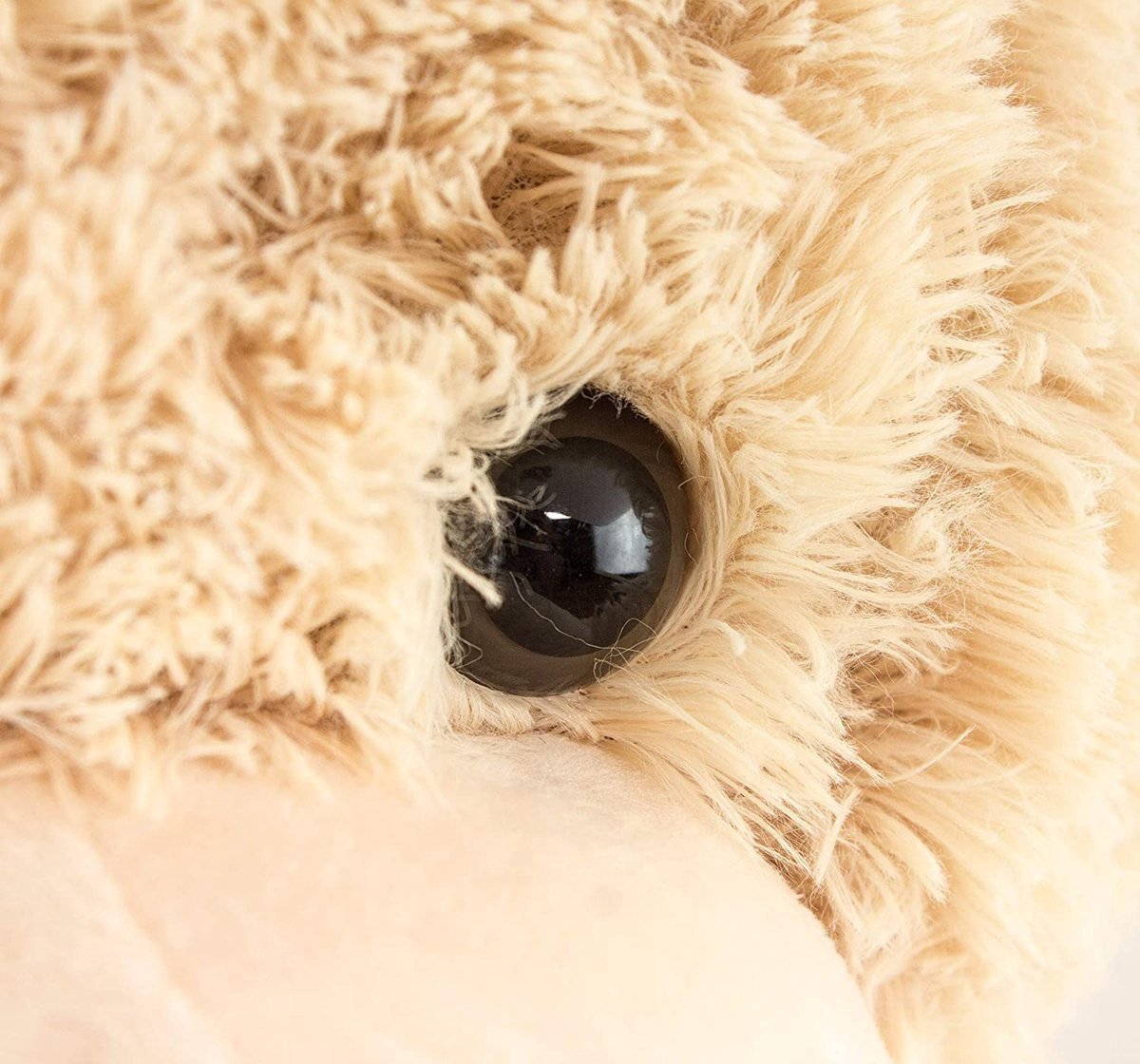 BRUBAKER XXL Teddybeer - Beige Knuffel Beer 100cm Met hart "Ik hou van je" - Cadeau - — afbeelding 4