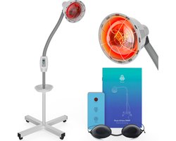FLEXIE® Infralux 275 – Infraroodlamp met Infralux Warmtelamp - Rood Lichttherapie voor Gewrichten/Spieren/Pijn/Huid – Red Light Therapy – 275Watt