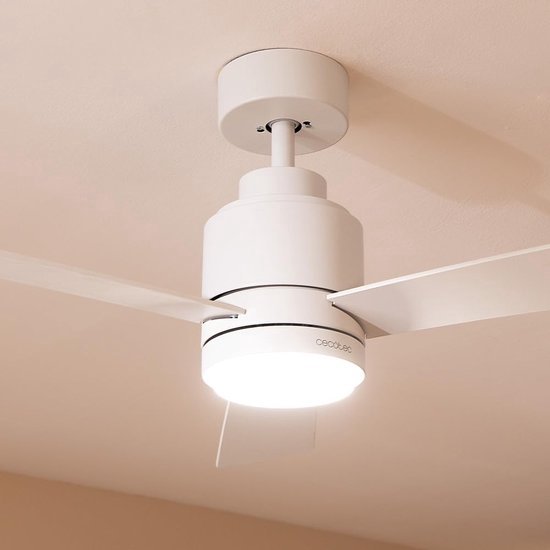 YFHKWJ Moderne Witte Ster Plafondventilator Met Licht En Afstandsbediening Kinderslaapkamer RGB Plafon Led Ventilator DC Motor 6 Snelheden Omkeerbaar Stil Voor Woonkamer Kinderkamer
