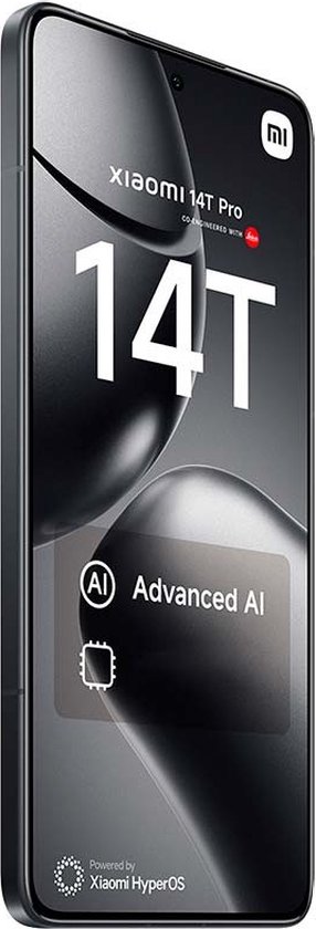 Xiaomi 14T Pro 5G - 12GB RAM - 512GB ROM - Dual Sim - Titan Black