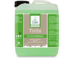 Eco-GietvloerReiniger 5L: Officieel EU Ecolabel Gecertificeerd-Laagschuimend-Streeploos-Fris Geurend-Daily Clean