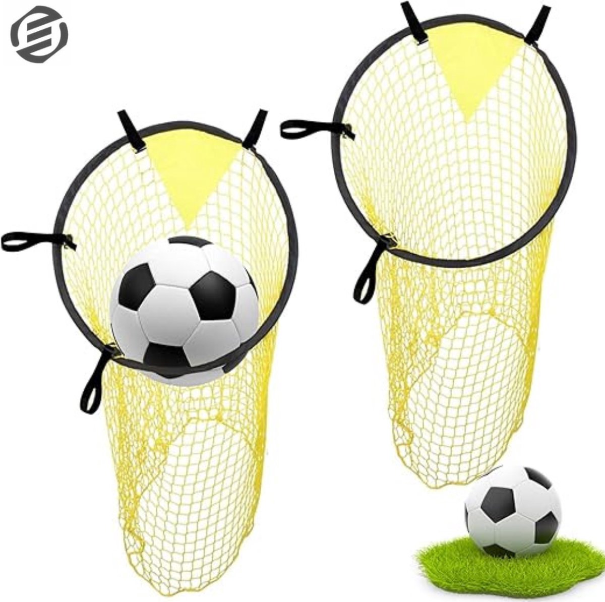 Equivera Kruising Target - Voetbalnet - Voetbal Trainingsmateriaal - Doelnet - Voetbaltraining - Kruising Target Netje