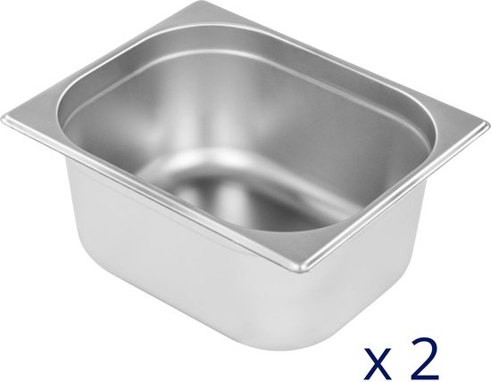 Bain Marie - 600 W - 2 GN 1/2 - Aftapkraan - Royal Catering — afbeelding 2