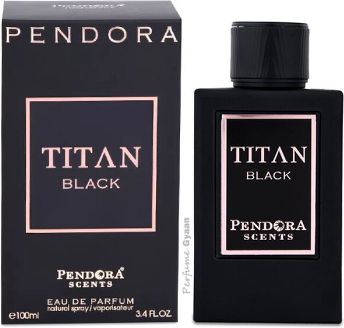 Goedkoopste Pendora Scents Titan Black Eau de Parfum 100ml