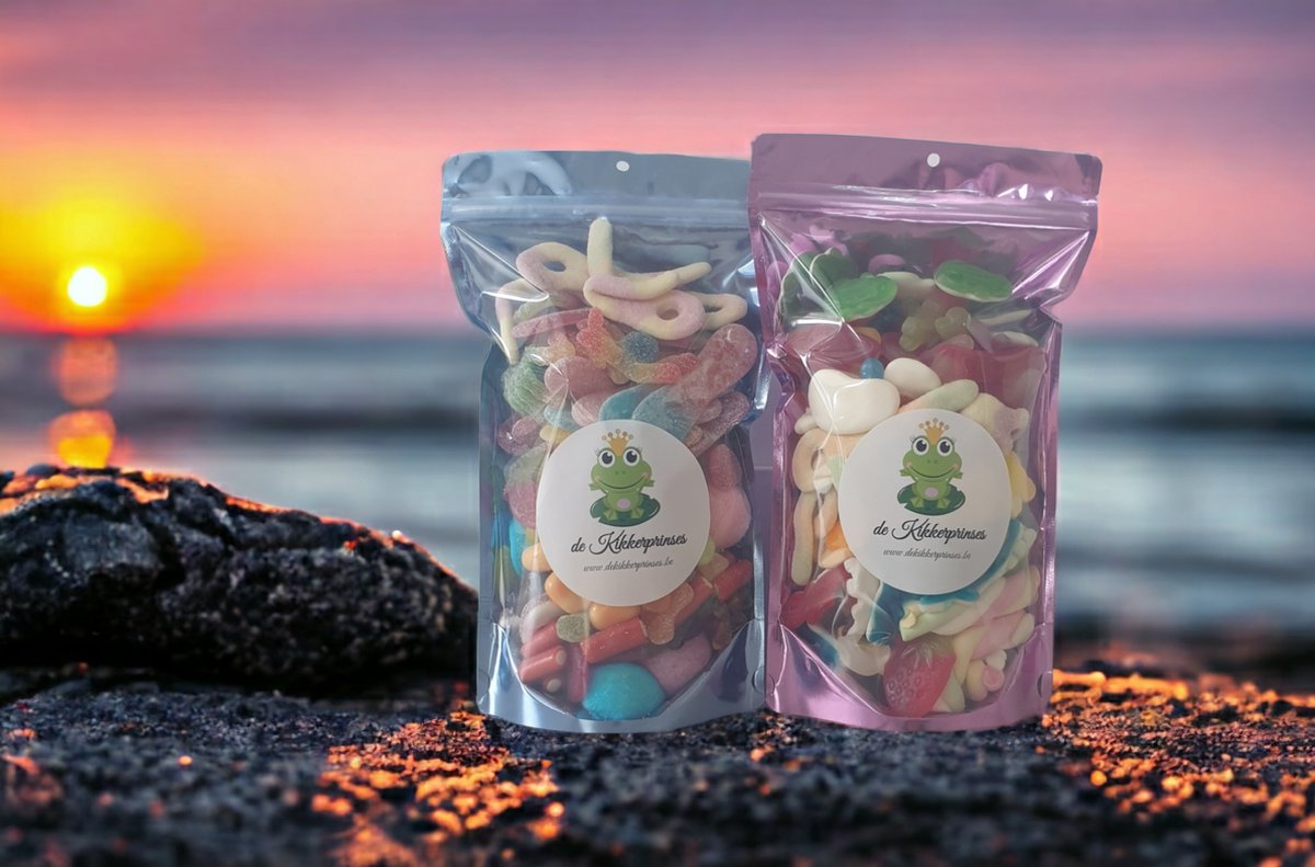 Gemixte Snoepjes Zuur 900 Gram - Hard en Zacht - Schepsnoep - Snoepgoed Mix Bag - Snoep - Cadeautje