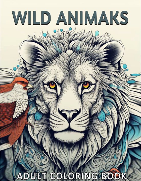 Kleurboek Dieren Mandala’s – Dieren Mandala Kleurboek – Kleurboek Dieren – Mandala Dieren Kleurplaten – Kleurboek Volwassenen Dieren – Mandala Kunst – Dieren Kleurplaten – 22 Kleurplaten – Wild Animals – A4 Kleurboek