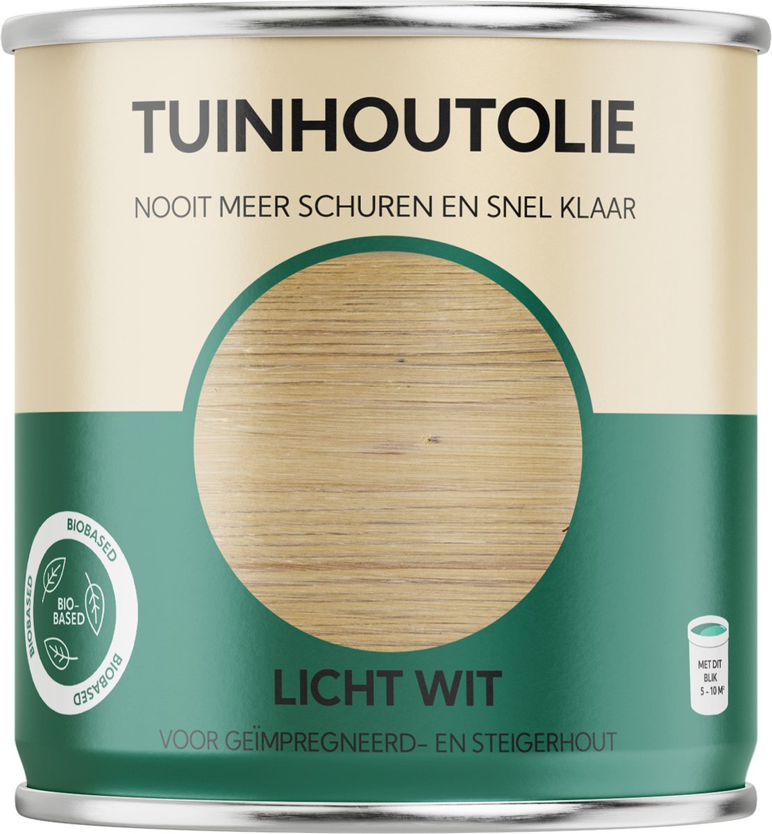 Tuinhout Olie - Licht Wit-750ml