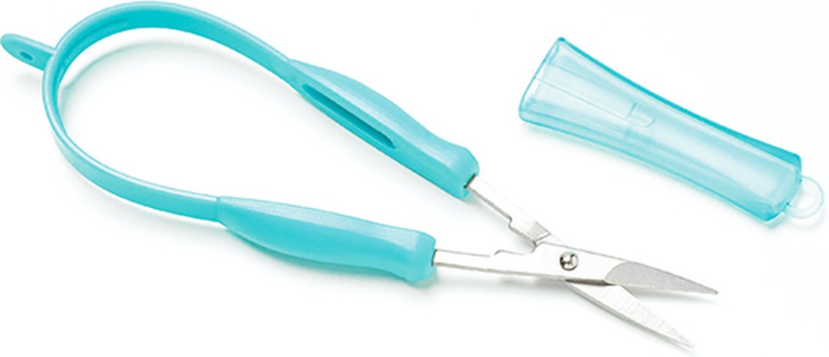 Goedkoopste Mini schaartje zelfopenend Easi-Grip® met scherpe punt 30 mm - lichtgroen