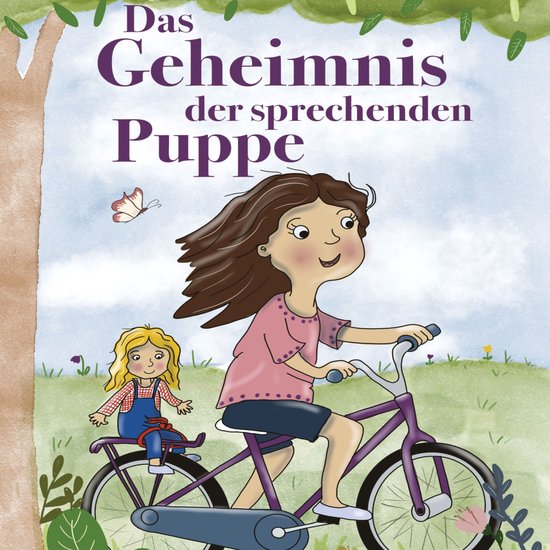Das Geheimnis der sprechenden Puppe: ein Krimi für Kinder - cover