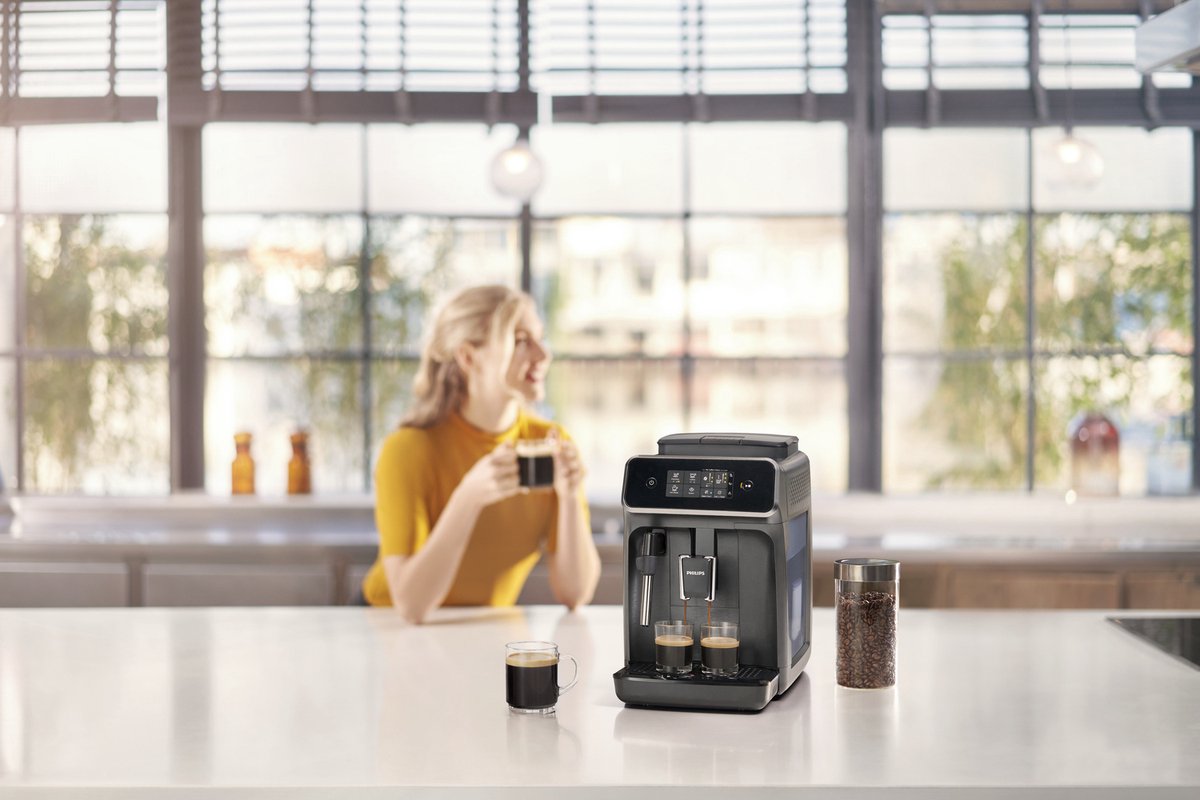 Philips 2200 Series EP2224/10 - Espressomachine - 2 Soorten Koffie + Heet Water - Kasjmiergrijs — afbeelding 7