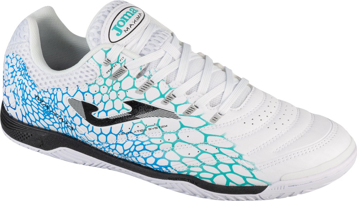 Joma Maxima 2532 IN MAXS2532IN, Mannen, Wit, Indoorschoenen, maat: 45
