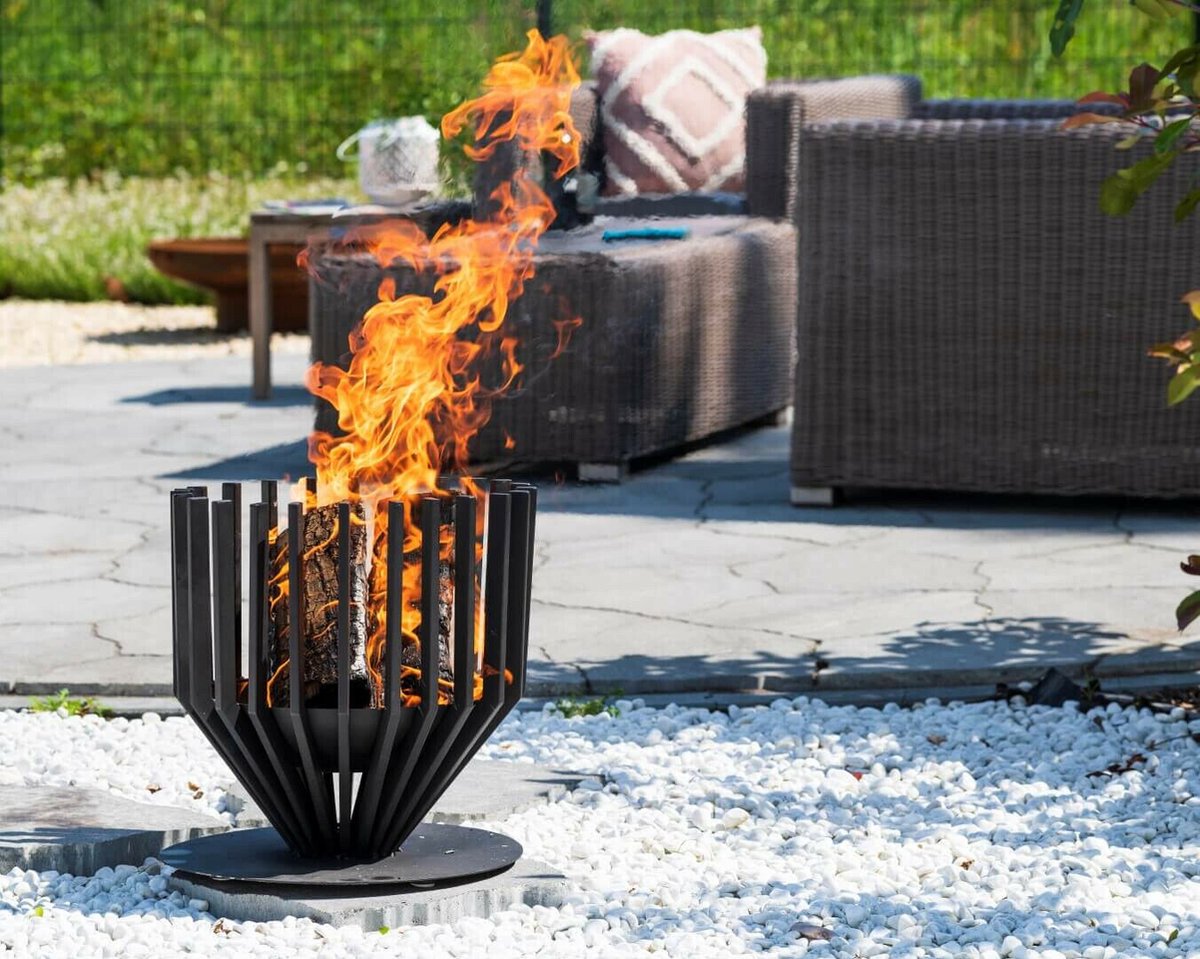 RedFire Irving Medium Vuurkorf - Ø 44 cm - Zwart