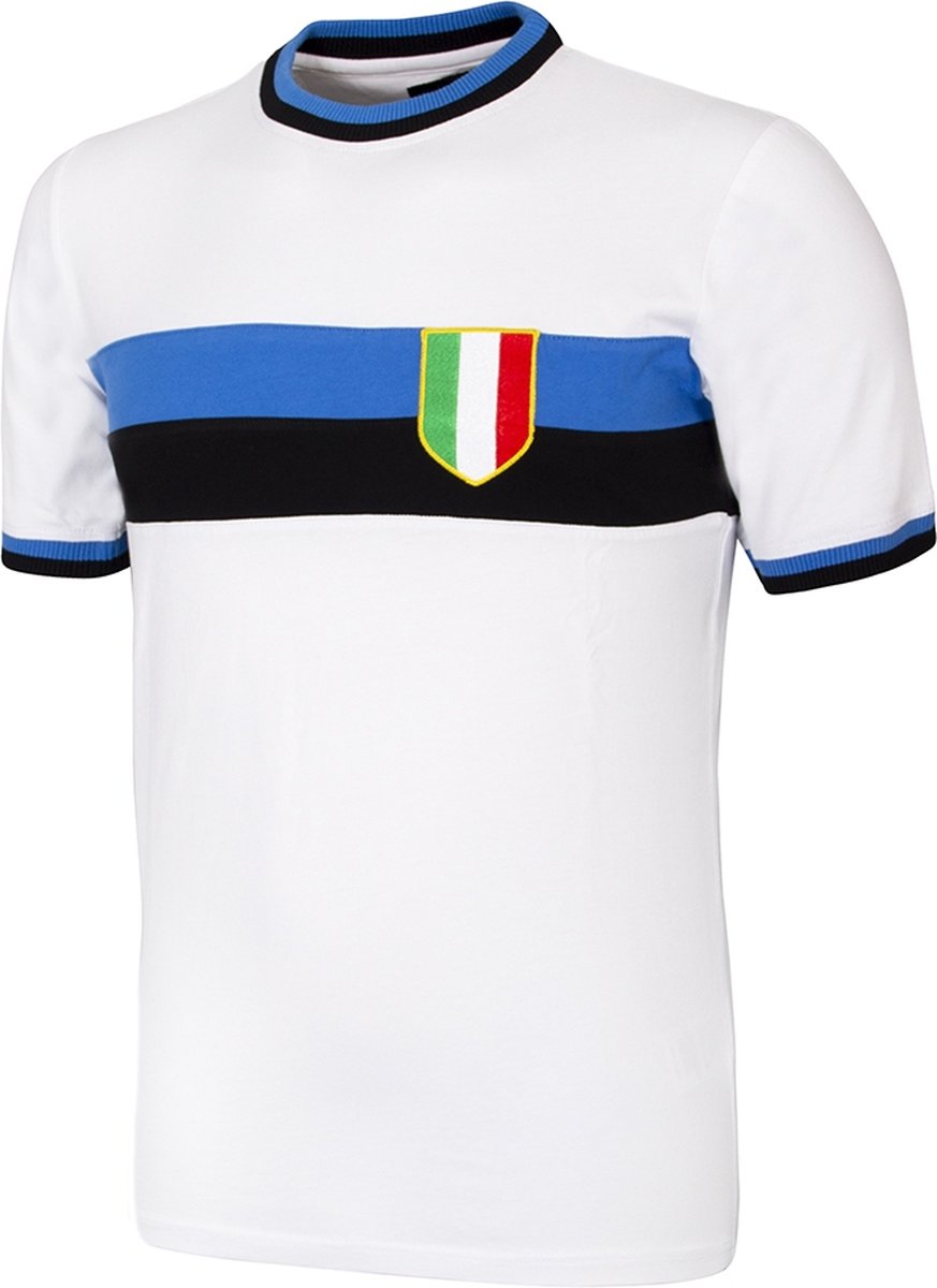 COPA - Inter Milan Uitshirt 1964/65 Retro Voetbalshirt - Heren - Wit - XL