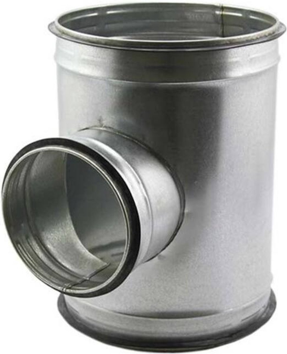 T-stuk Ã˜ 450mm - Ã˜ 250mm voor spirobuis (90Â°)
